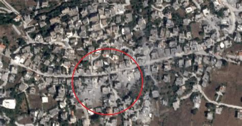 Satellite Images Show Devastation in the Villages of Southern.